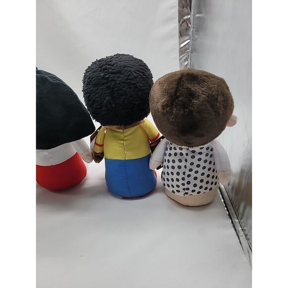 Lot Of 5 Stranger Things Mini Plush Set Eleven Dustin Lucas Mike Will 2023 New - Picture 12 of 16
